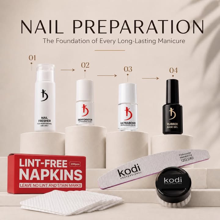 Nail preparation liquids Kodi Professional