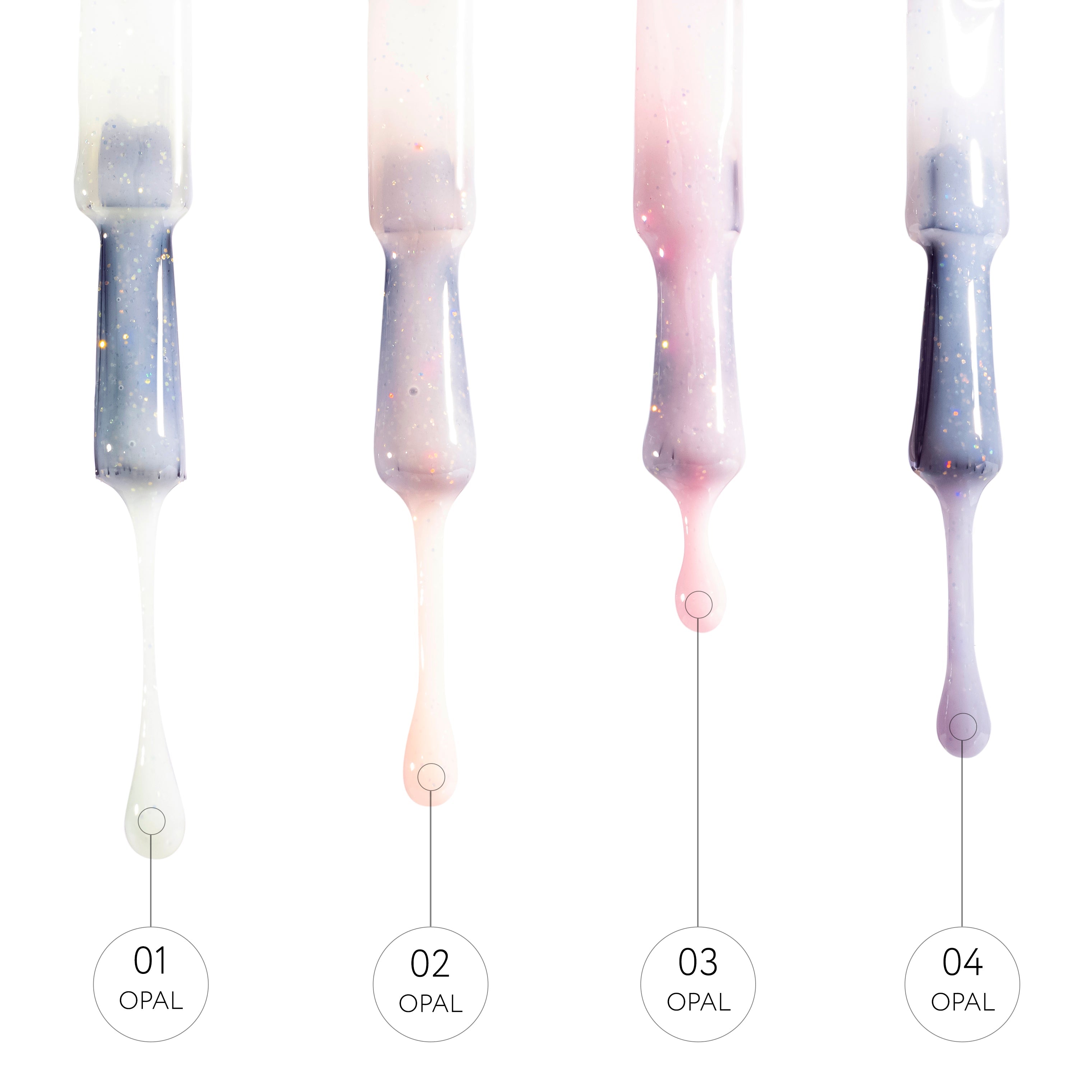 Opal Rubber Base Gel Kodi Professional