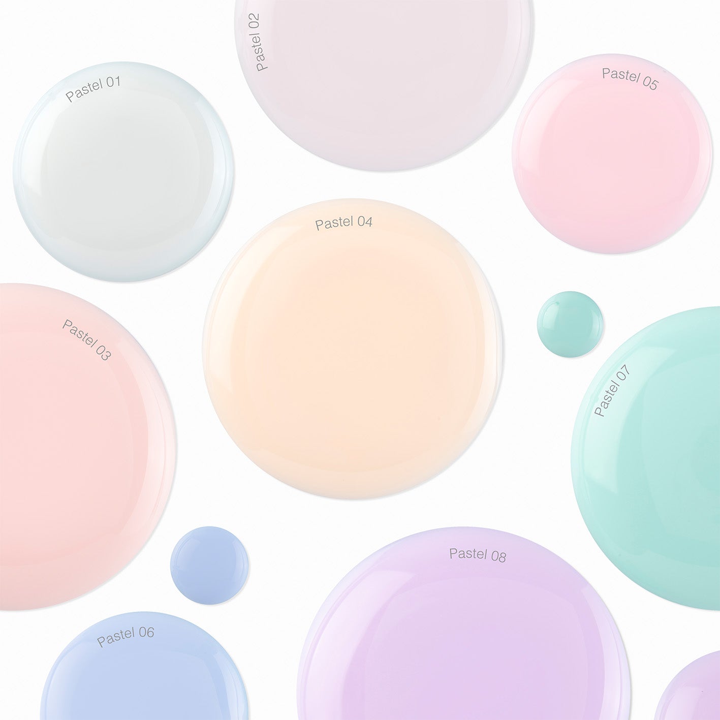 Pastel Rubber Base Gel Kodi Professional