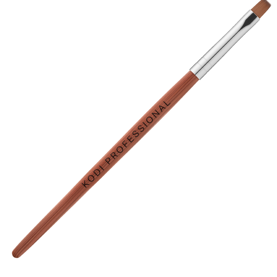 Gel Nail Modeling Brush Size 6 Flat Kodi Professional