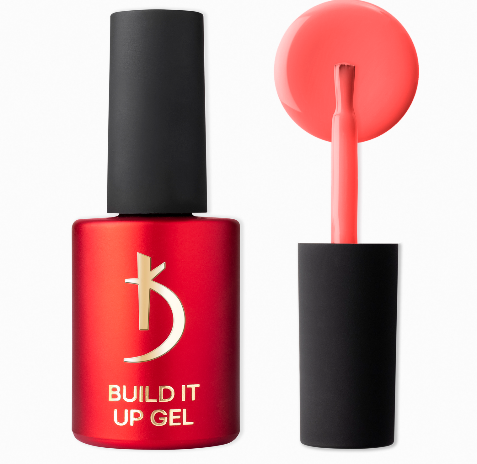 Build It Up Gel Coral Pink 15ml Kodi Professional