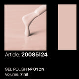 CN 01 Gel Polish 7ml. Kodi Professional