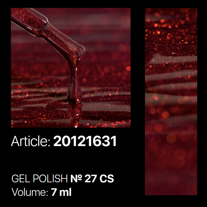 CS 27 Gel Polish 7ml. Kodi Professional