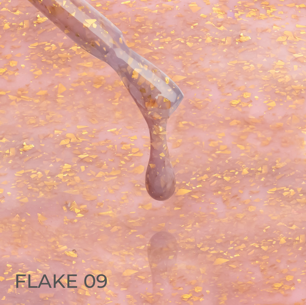 Flake 09 Cover Base Gel 7ml. Kodi Professional