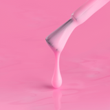 Color rubber base gel bubble gum