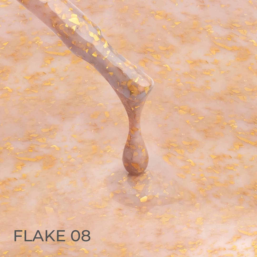 Flake 08 Cover Base Gel 7ml. Kodi Professional