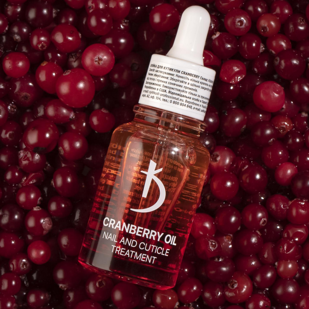 Cuticle Oil Cranbery 30ml.  Kodi Professional