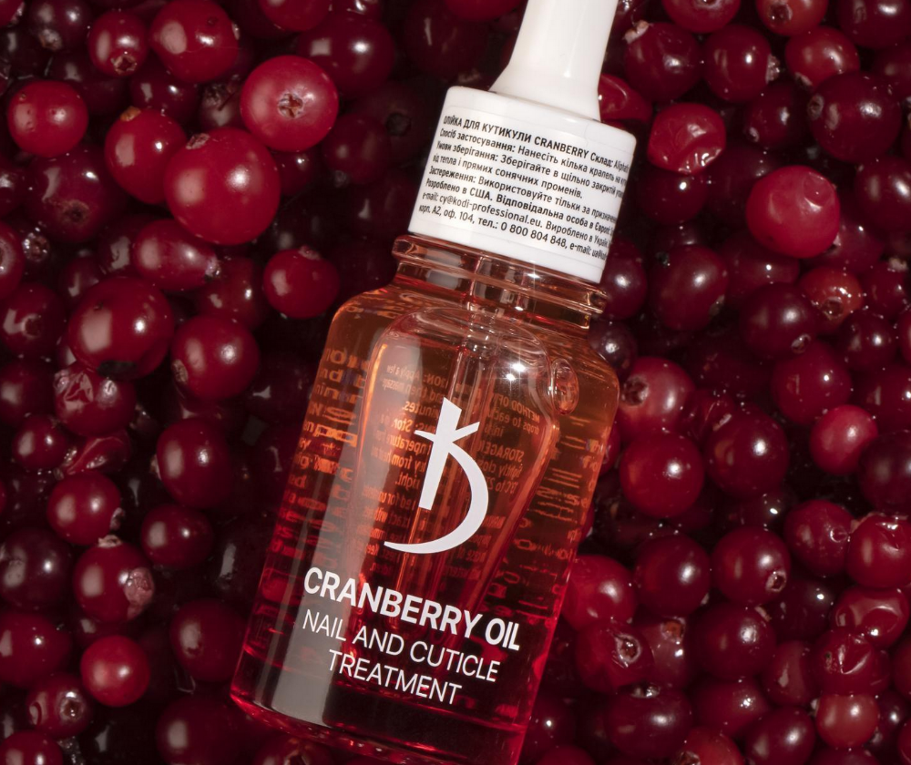Cuticle Oil Cranbery 30ml.  Kodi Professional