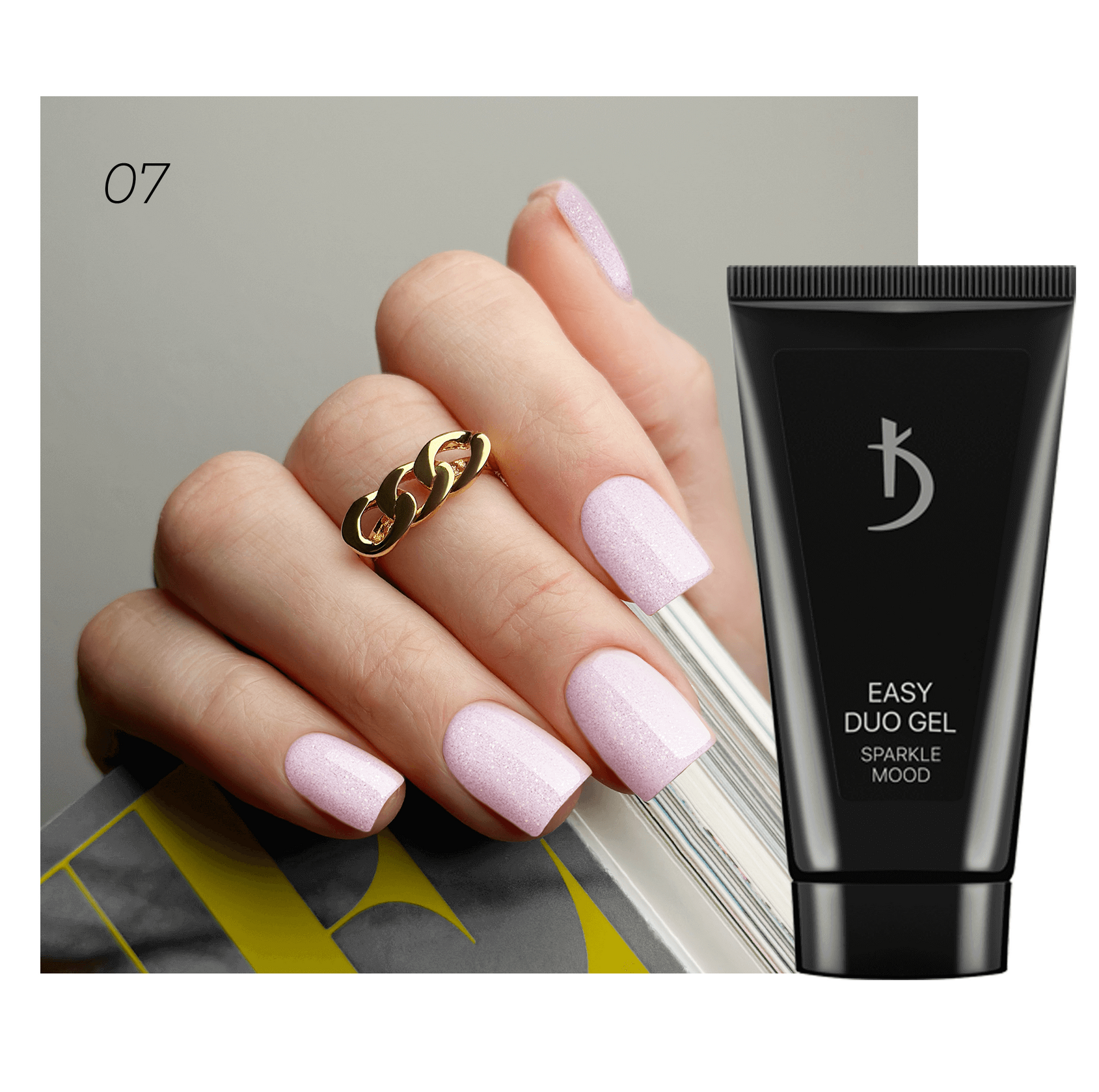 Easy Duo Gel Sparkle Mood NR.7 Kodi Professional 30g.