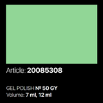 GY 50 Gel Polish 7ml. Kodi Professional