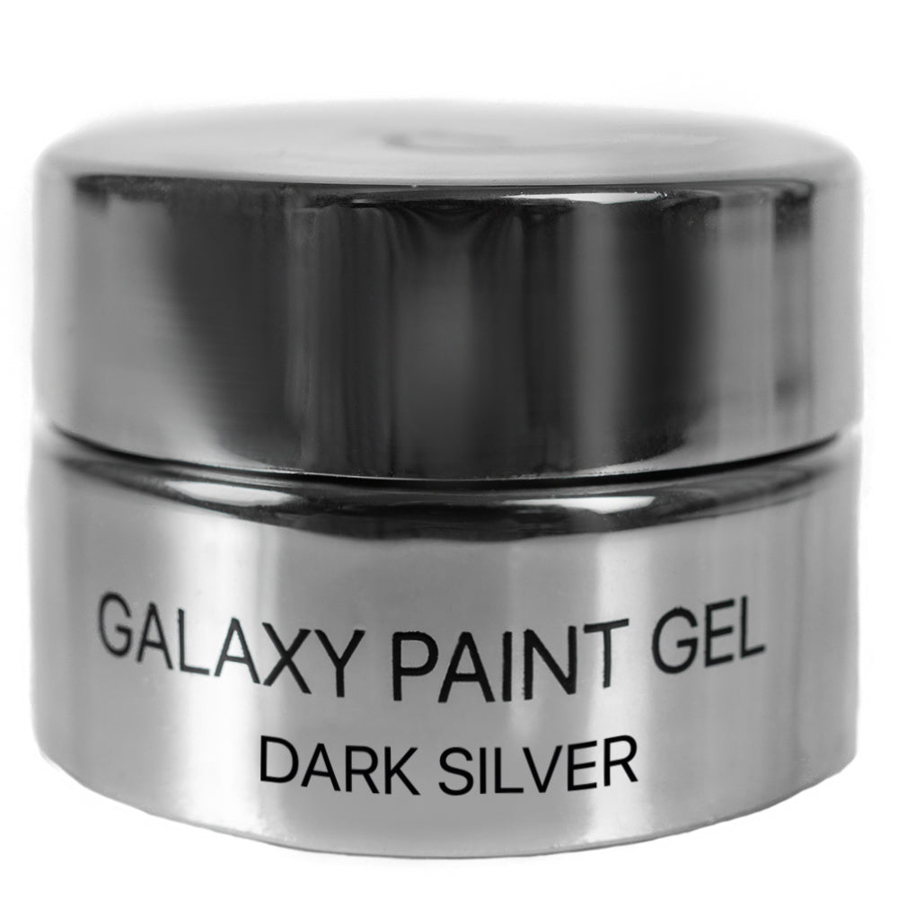 Galaxy Paint Gel Dark Sylver Kodi Professional jar