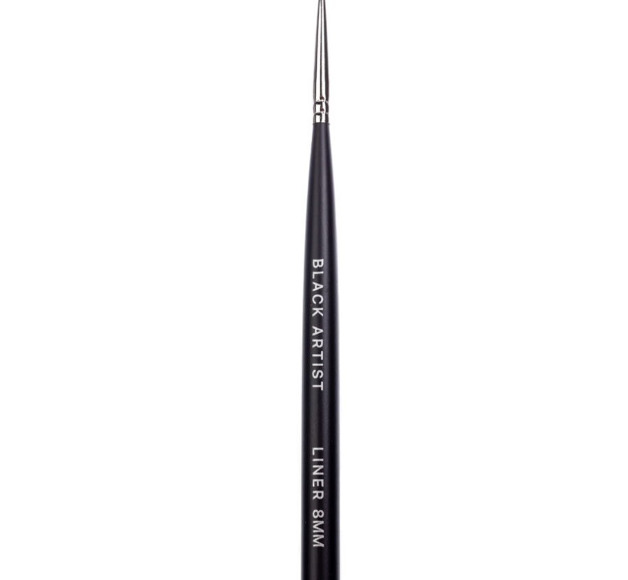 Painting Brush "Black Artist" Liner 8mm Kodi Professional