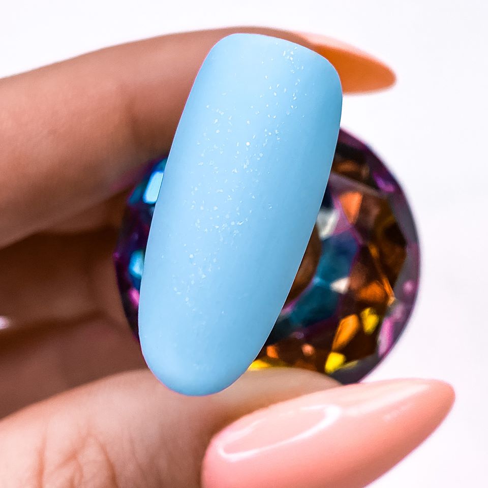 Glitter Matte Top Coat 8ml. Kodi Professional