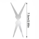 Magnetic tool for cat eye design x shape 