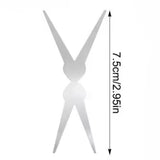 Magnetic tool for cat eye design x shape 