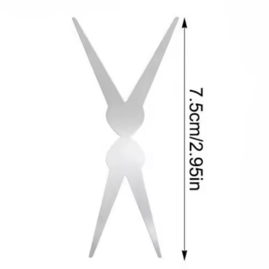 Magnetic tool for cat eye design x shape 
