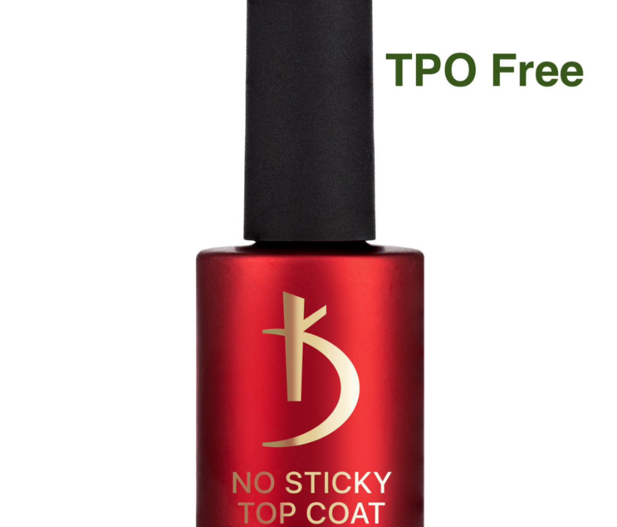 No Sticky Top Coat Ultra Gloss for Gel Polish, 15ml TPO Free.