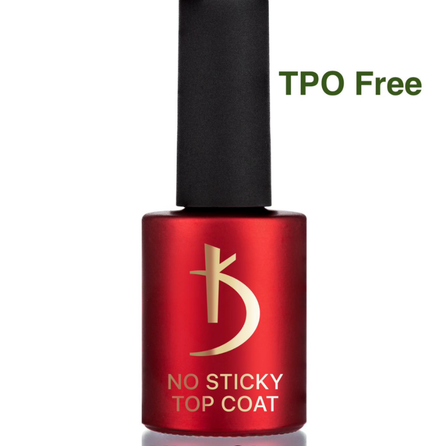 No Sticky Top Coat Ultra Gloss for Gel Polish, 15ml TPO Free.