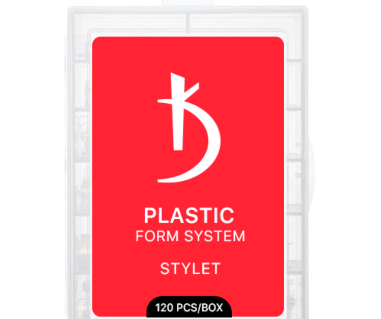 Top Plastic Form for Nail Extensions Stiletto Kodi Professional