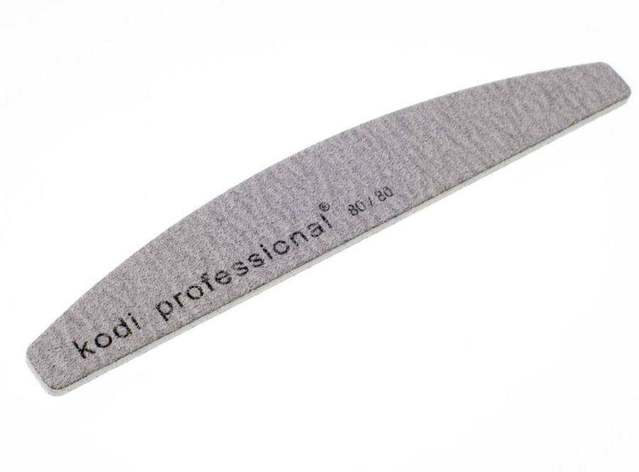 Nail File Half Grey 80/80 Kodi Professional