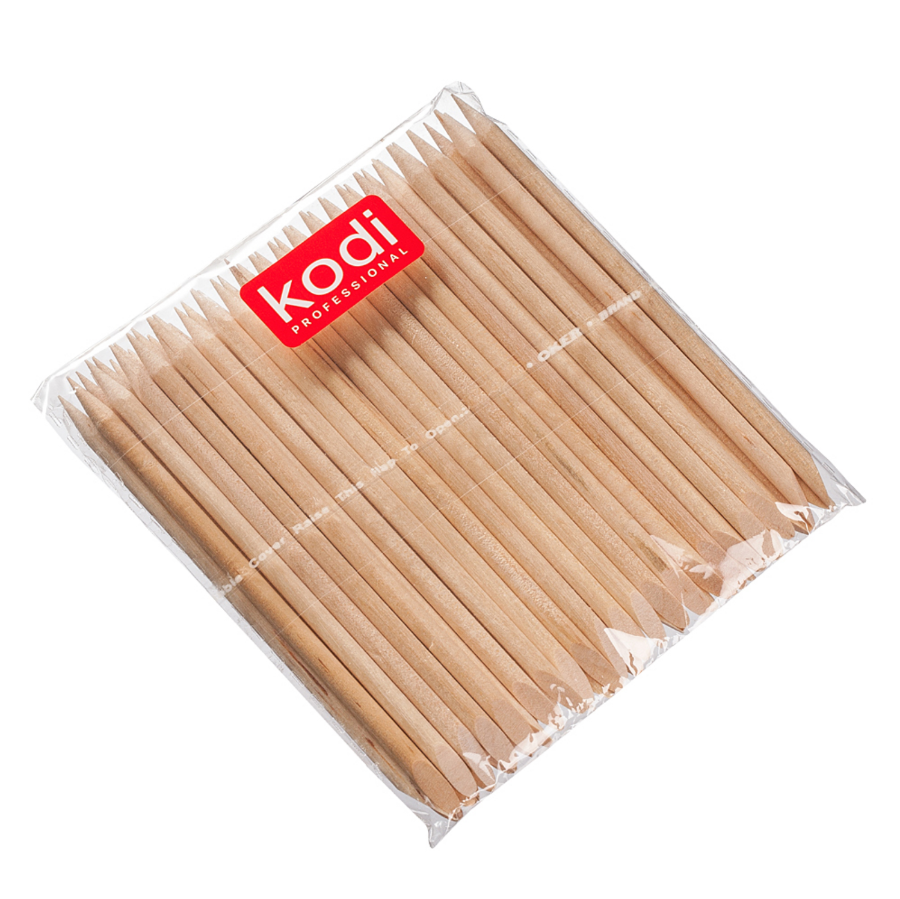 Orange sticks for manicure 10 cm, 50 pcs Kodi Professional