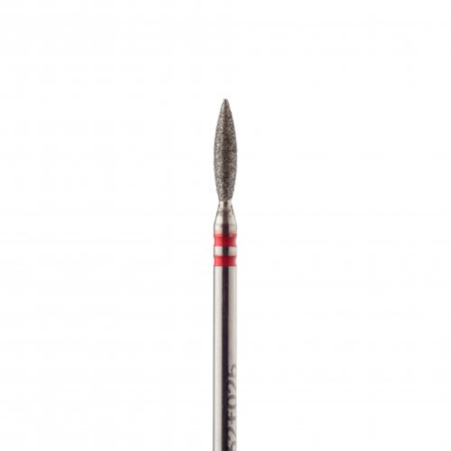 Flame-shaped diamond drill bit, soft abrasive (d = 2.5 mm) P862f025