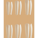 Reusable Plastic Forms for Nail Extensions Ballerina Kodi Professional
