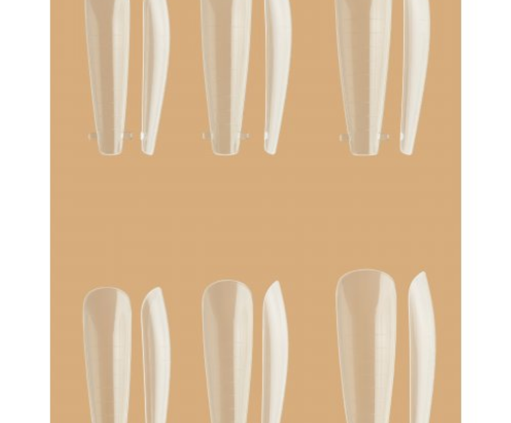 Reusable Plastic Forms for Nail Extensions Ballerina Kodi Professional