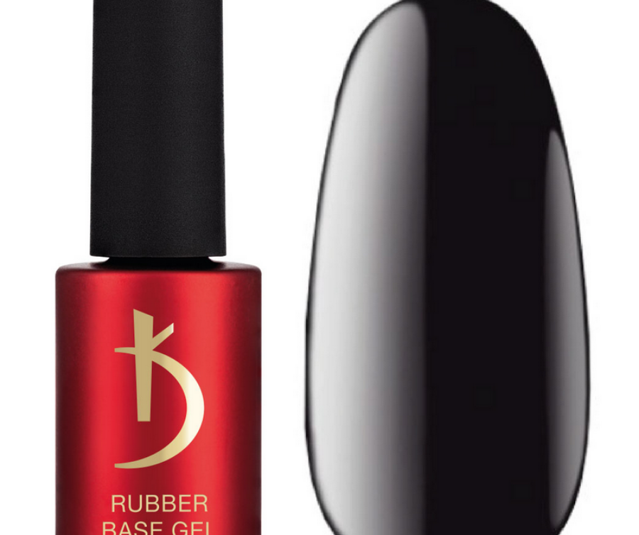Rubber Base Gel Black, (TPO Free) 7ml. Kodi Professional
