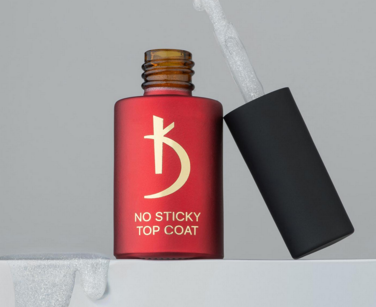 Top Coat No Sticky Layer Sparkle 7ml. Kodi Professional