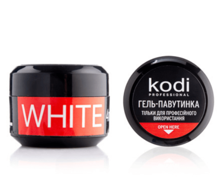 Spider Gel for Nail Design White 4ml. Kodi professional
