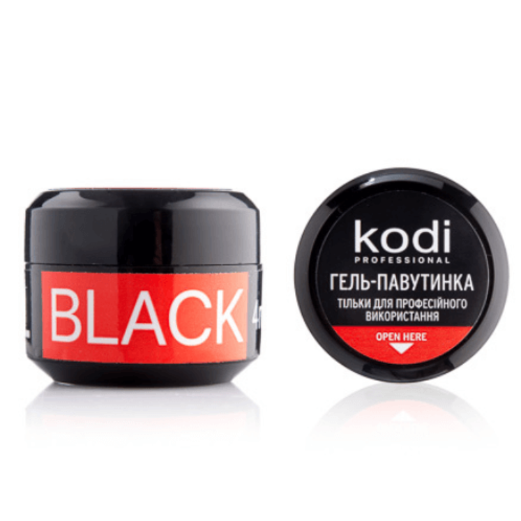 Spider Gel for Nail Design Black 4ml. Kodi Professional 