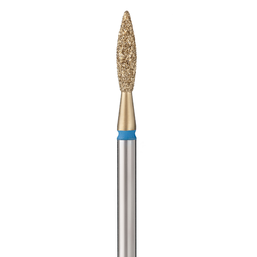 Diamond flame-shaped drill bit 243 V104.243RX.524.023